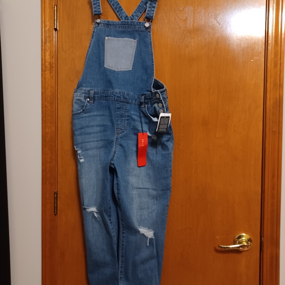 Denim Overalls